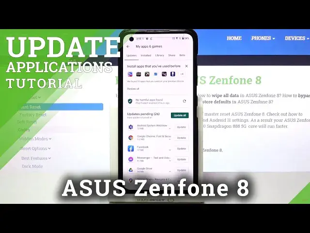 Video thumbnail for How to Update Apps in ASUS ZenFone 8 – Find Newest Apps Version