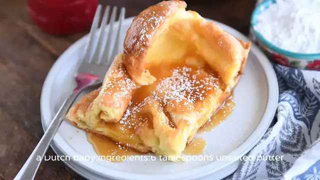 Video thumbnail for German pancake recipe