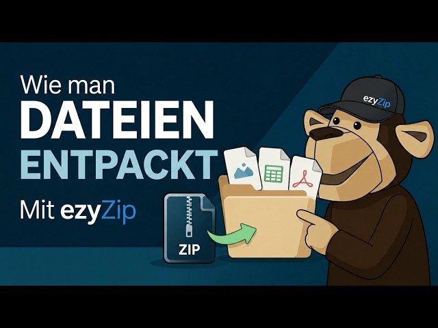 Video thumbnail for 📦 So Extrahieren Sie Dateien mit EzyZip Online Kostenlos | Ohne Software-Installation