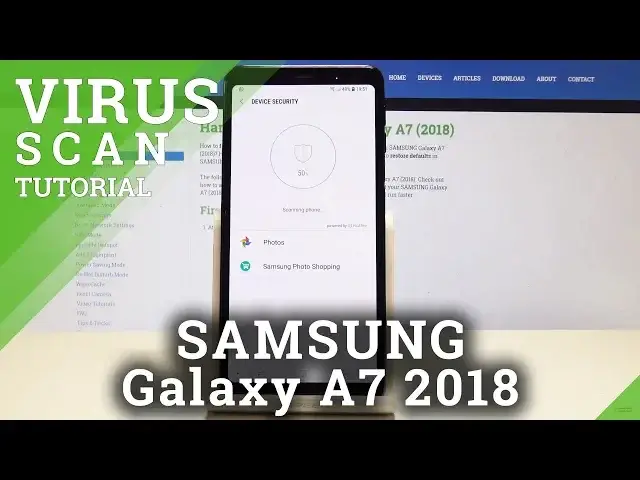 'Video thumbnail for How to Virus Scan SAMSUNG Galaxy A7 (2018) - Security Scan / Galaxy Antivirus'