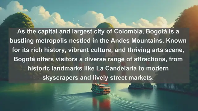 Video thumbnail for Exploring the Top 10 Biggest Cities in Colombia