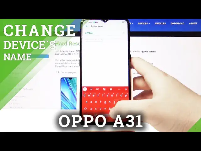 'Video thumbnail for How to Change Device Name in OPPO A31 2020 - Rename Android Smartphone'