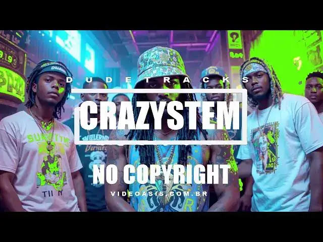 Video thumbnail for CRAZYSTEM copyright free music track produced by DUDETRACKS