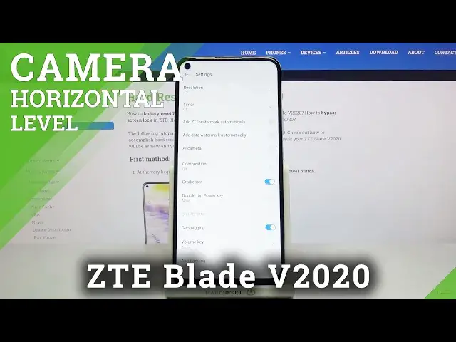 Video thumbnail for How to Manage Camera Leveler in ZTE Blade V2020 – Add Leveler Option