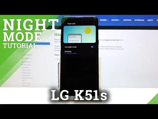 'Video thumbnail for How to Enable Night Mode in LG K51s – Adjust Display'