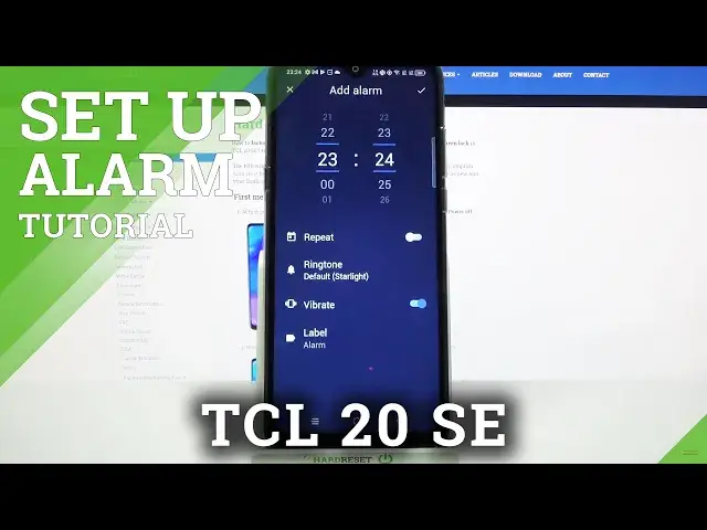 Video thumbnail for TCL 20 SE – Options of Alarm Clock Personalization & Managing