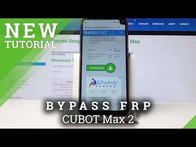Video thumbnail for Bypass Google Verification CUBOT Max 2 - How to Remove Google Lock