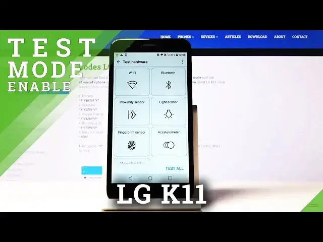 Video thumbnail for How to Test Hardware in LG K11 – Test Mode