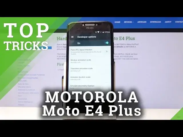 'Video thumbnail for TOP TRICKS MOTOROLA Moto E4 Plus – Tips & Hacks'
