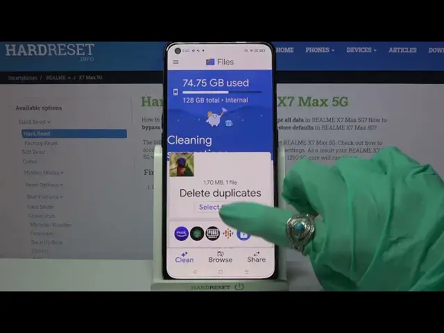Video thumbnail for REALME X7 Max – Clean Storage / Delete Junk Files
