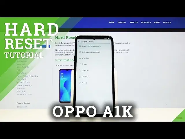 Video thumbnail for Factory Reset OPPO A1K – How to Wipe Data & Customized Settings