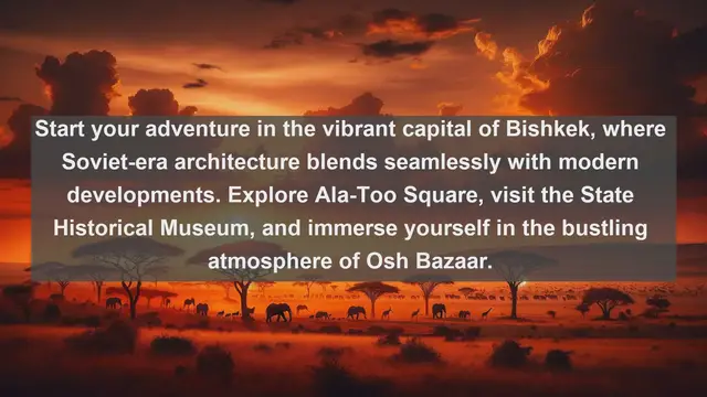 Video thumbnail for Discover Kyrgyzstan's Hidden Gems: Top 10 Most Beautiful Cities to Visit