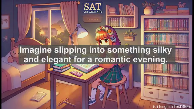 Video thumbnail for 5000 Must Know SAT Vocabulary - Negligee: Exploring the Delicate World of Elegant Nightwear