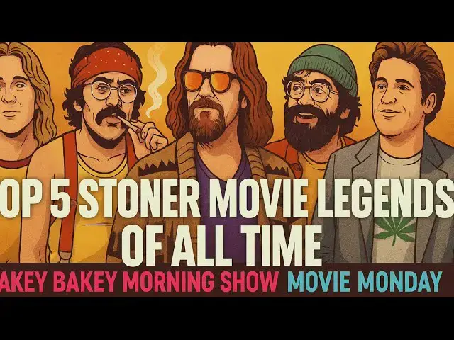 'Video thumbnail for 🚨🔥Top 5 Stoner Movie Legends of All Time | Wakey Bakey Morning Show Movie Monday”'