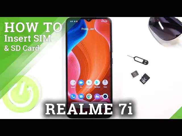 'Video thumbnail for How to Install Nano SIM & Micro SD Cards in REALME 7i – Network Connection & External Storage'