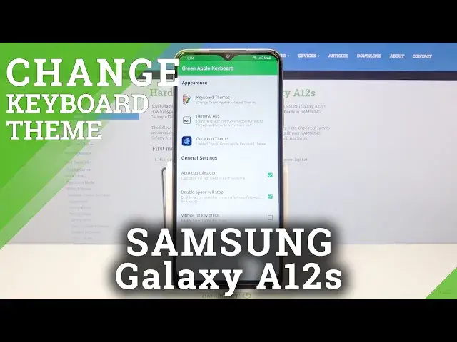 'Video thumbnail for How to Install iPhone Keyboard on SAMSUNG Galaxy A12s – Instal Green Keyboard'