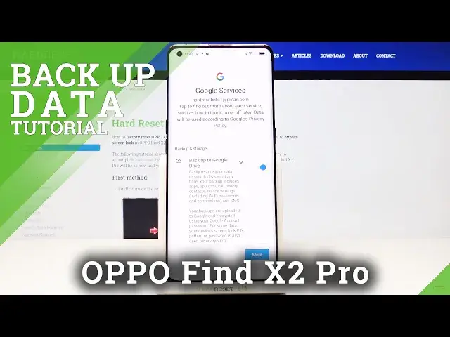 Video thumbnail for How to Enable Google Backup in OPPO Find X2 Pro – Backup Data