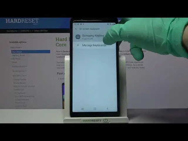 'Video thumbnail for How to Enter Text Correction Options in SAMSUNG Galaxy M01 Core – Open Keyboard Settings'
