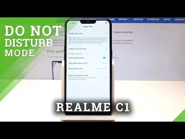 'Video thumbnail for How to Set Silent Mode on REALME C1 - DND Mode / Audio Modes'