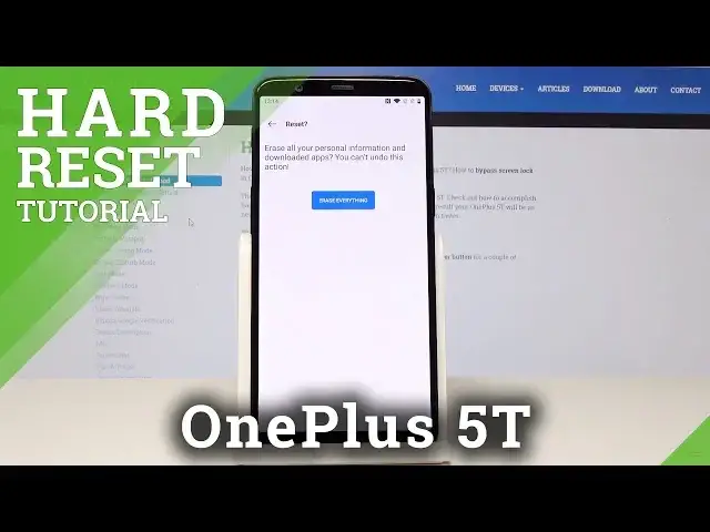 'Video thumbnail for How to Factory Reset OnePlus 5T – Wipe Data by Settings'