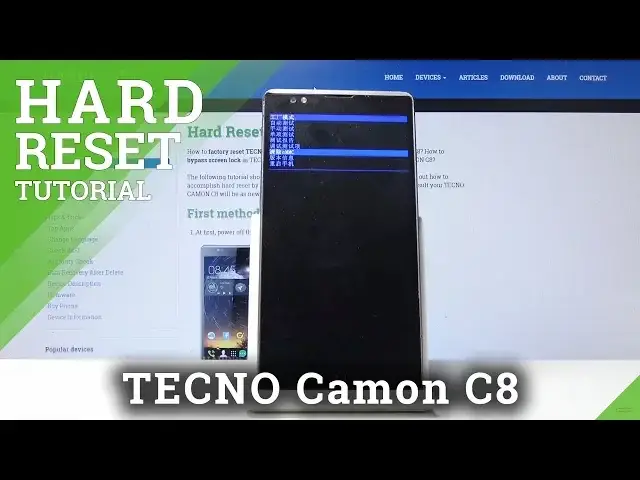 Video thumbnail for How to Hard Reset TECNO Camon C8 - Wipe Data by Factory Mode
