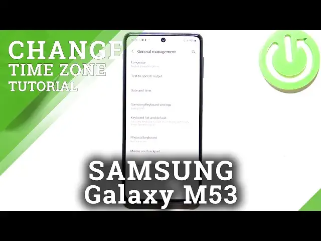 'Video thumbnail for How to Change Date and Time on SAMSUNG Galaxy M53 - Set Up Date and Time'