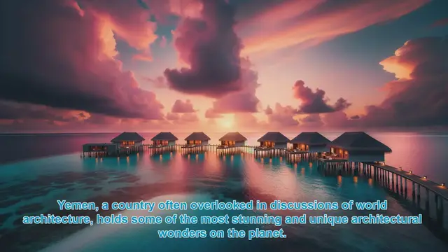 Video thumbnail for Architectural Wonders of Yemen: Exploring the Top 10 Sites