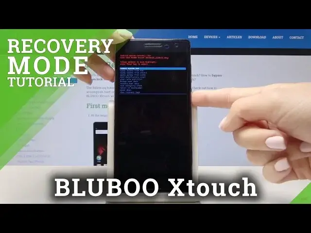 Video thumbnail for How to Open Recovery Mode in BLUBOO Xtouch - Enter & Quit Recovery Menu