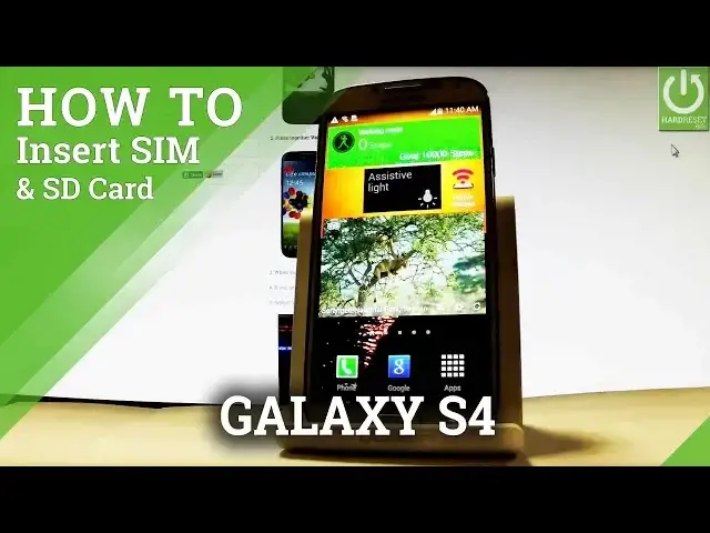 'Video thumbnail for How to Insert SIM & SD in SAMSUNG Galaxy S4 - Set Up SIM & SD Card'