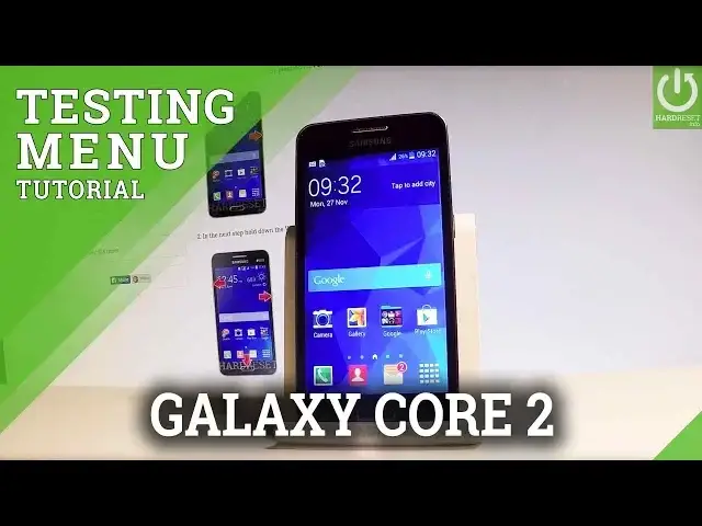'Video thumbnail for SAMSUNG Galaxy Core 2 Testing Menu / SAMSUNG Hardware Test'
