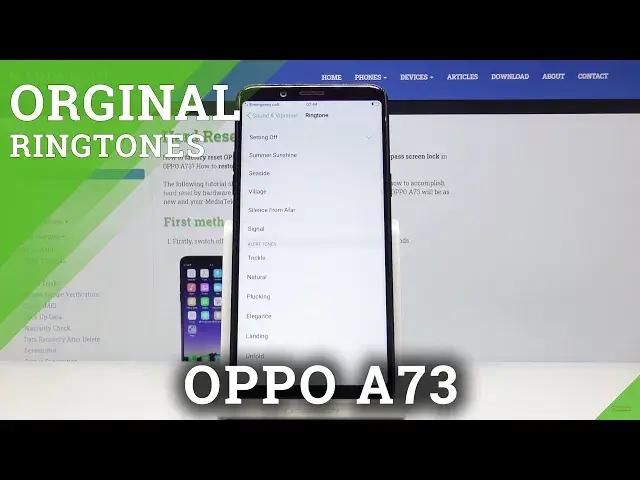 'Video thumbnail for How to Change Ringtone in OPPO A73 – Ringtone Settings'