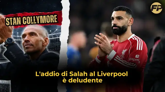Video thumbnail for Stan Collymore: L'addio di Salah al Liverpool è stato molto deludente