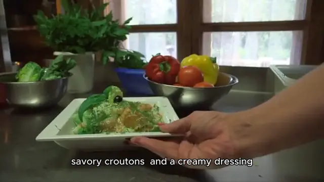 Video thumbnail for Caesar Salad Recipe