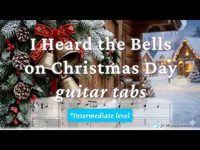 Video thumbnail for I Heard the Bells on Christmas Day 🎸🎄
