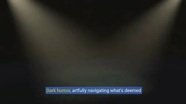 Video thumbnail for Laughing on the Edge: Dark Humor's Dance with Taboo