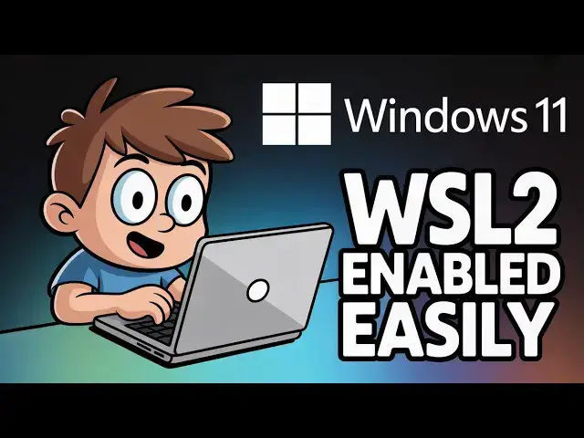 Video thumbnail for How to Enable WSL2 Feature (Windows Subsystem For Linux) in Windows 11
