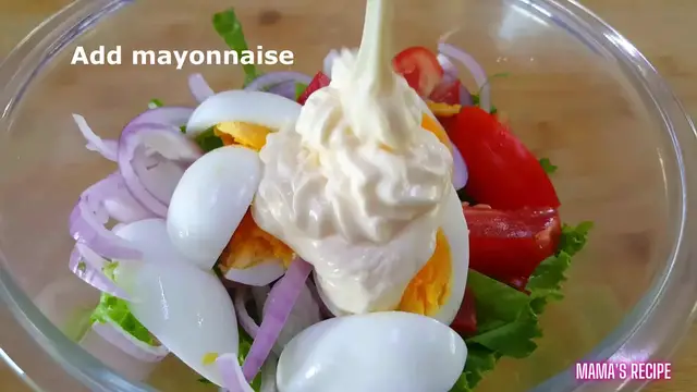 'Video thumbnail for Easy Veg Salad Recipe'