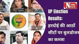 Video thumbnail for UP Election Results: हरदोई की आठों सीटों पर बुलडोजर का कब्जा
