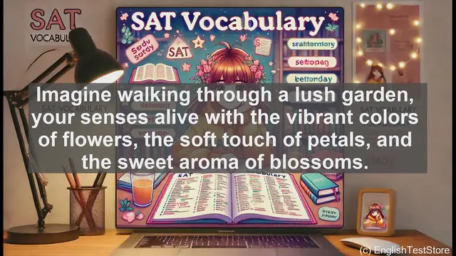 Video thumbnail for 5000 Must Know SAT Vocabulary - SAT Vocabulary: Understanding 'Sensual' and Its Nuances