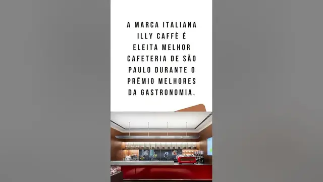 Video thumbnail for illy caffè é eleita melhor cafeteria de São Paulo em 2022