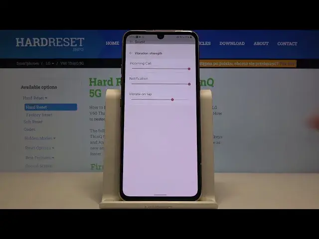 'Video thumbnail for How to Open Vibrations Settings in LG V60 ThinQ – Manage Vibration Options'