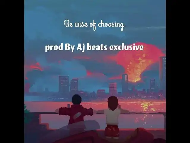 Video thumbnail for be wise of choosing prod By Aj beats exclusive