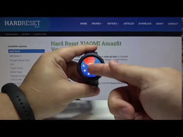 'Video thumbnail for How to Activate Airplane Mode in Xiaomi Amazfit Verge - Turn On Wireless Mode'