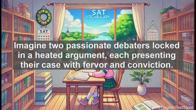 Video thumbnail for 5000 Must Know SAT Vocabulary - What is a Disputation? Understanding Formal Debates