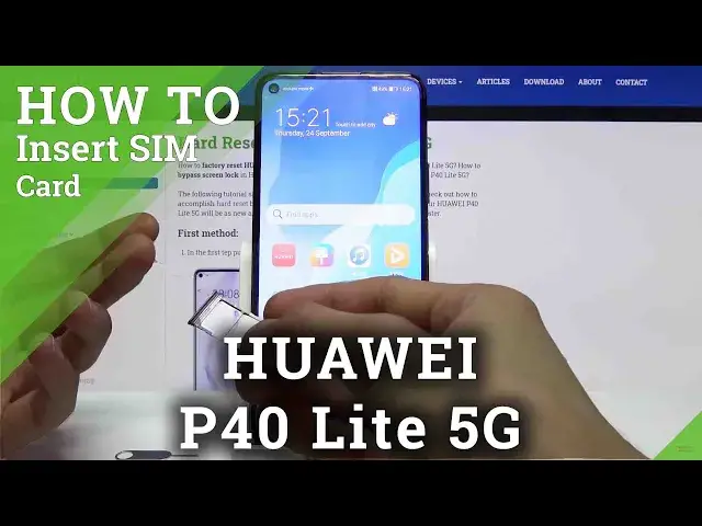 Video thumbnail for How to Insert SIM Card to HUAWEI P40 Lite 5G – Input SIM Card