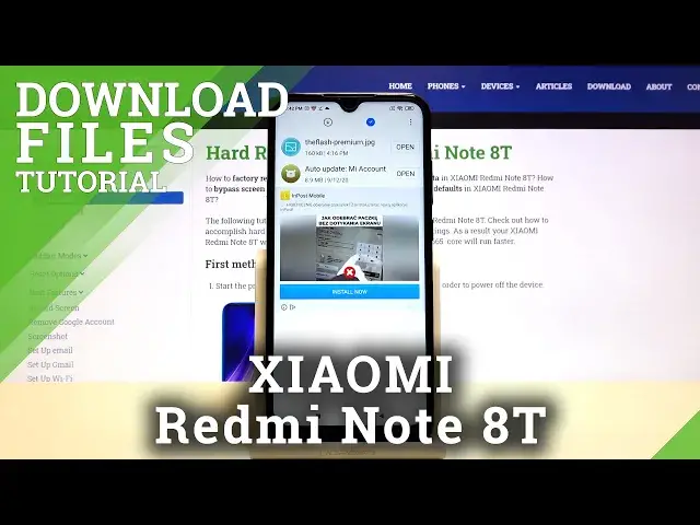 'Video thumbnail for How to find the downloaded files in XIAOMI Redmi Note 8T'