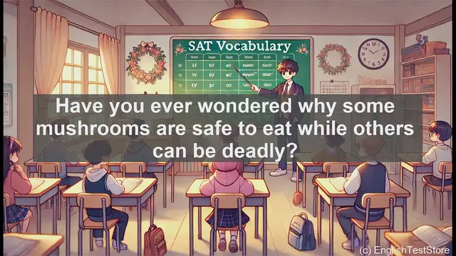 Video thumbnail for 5000 Must Know SAT Vocabulary - SAT Vocabulary: Understanding 'Edible' - Safe to Eat or Not?