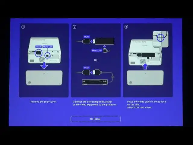 Video thumbnail for How To Enable & Disable Startup Screen on Projector Epson EF-100B?