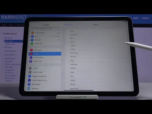 Video thumbnail for How to Change Text Tone on Apple iPad Air (2020) -  Manage System Sounds on iOS
