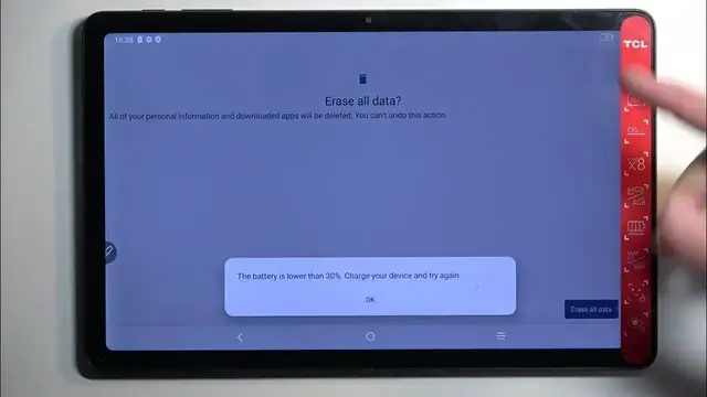 Video thumbnail for How to Hard Reset TCL Tab 10 Gen 2 via Settings?